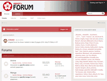 Tablet Screenshot of forum.anigate.net